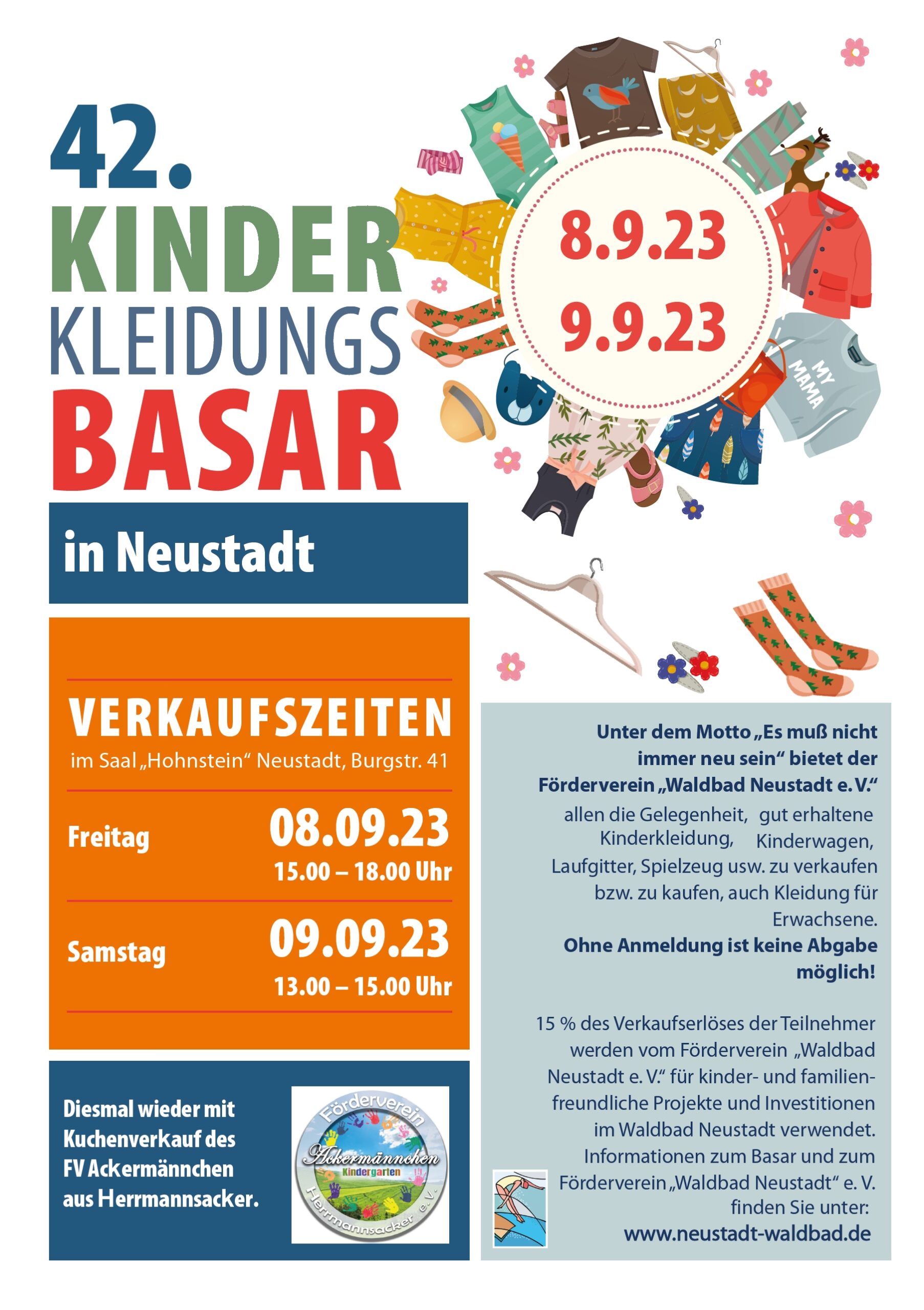 Kinderbasar Neustadt Herbst 2023